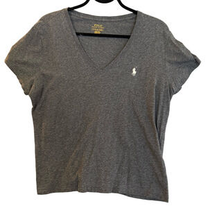 Polo Ralph Lauren Charcoal Tee Large